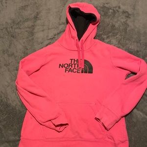 Pink/Black The North Face womens hoodie